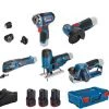 Bosch Bleu Set 0615A0017D 5 Toolkit 12V - Perceuse Sans-fil + Meuleuse D'angle + Scie Sauteuse + Raboteuse + Multitool 12V 2 X 2.0Ah/1 X 3.0Ah In XL-Boxx 1 Bosch Bleu Set 0615A0017D 5 Toolkit 12V - Perceuse Sans-fil + Meuleuse D'angle + Scie Sauteuse + Raboteuse + Multitool 12V 2 X 2.0Ah/1 X 3.0Ah In XL-Boxx -Outils sans fil Sales 0615a0017d 5 toolkit 12v perceuse sans fil meuleuse d angle scie sauteuse raboteuse multitool 12v 2 x 2 0ah 1 x 3 0ah in xl boxx