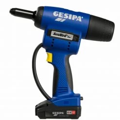 Gesipa Riveteuse Sans Fil 211679661 Accubird Pro Cas Pince à Rivets Aveugles 18V 2.0Ah En étui