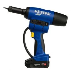 Gesipa Riveteuse 211679676 Firebird Pro Gold CAS Battery Pince à Rivets Aveugles 18V 2.0Ah Li-Ion En étui