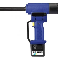 Gesipa Riveteuse Sans Fil 217240041 Pince à Rivets Aveugles Powerbird Solar 1 Batterie 2.6Ah