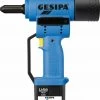 Gesipa Riveteuse Sans Fil 217250037 Pince à Rivets Aveugles ACCUBIRD Avec 1 Batterie 2.0 Ah 1434898 Dans Un Boîtier En Plastique