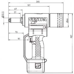 Gesipa Riveteuse Sans Fil 217250037 Pince à Rivets Aveugles ACCUBIRD Avec 1 Batterie 2.0 Ah 1434898 Dans Un Boîtier En Plastique -Outils sans fil Sales 217250037 pince a rivets aveugles accubird avec 1 batterie 2 0 ah 1434898 dans un boitier en plastique 3