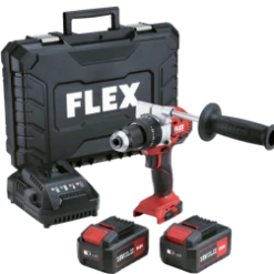 Flex-tools Perceuse Visseuse Sans Fil 516171 PD 2G 18.0-EC FS55/5.0 Perceuse Sans Fil 18V 5.0 Ah Li-Ion En Coffret