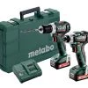 Metabo 685168000 COMBO SET 2.7.3 Perceuse Sans Fil BS12BL + Tournevis à Chocs SSD12BL 12V 2.0Ah Li-Ion -Outils sans fil Sales 685168000 combo set 2 7 3 perceuse sans fil bs12bl tournevis a chocs ssd12bl 12v 2 0ah li ion