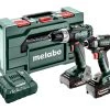 Metabo Visseuse à Choc Sans Fil 685194000 Combo Set 2.8.2 18V 4.0/2.0Ah Li-Ion - Perceuse Sans Fil BS18L + Clé à Chocs SSD18 LT 200 BL 1 Metabo Visseuse à Choc Sans Fil 685194000 Combo Set 2.8.2 18V 4.0/2.0Ah Li-Ion - Perceuse Sans Fil BS18L + Clé à Chocs SSD18 LT 200 BL -Outils sans fil Sales 685194000 combo set 2 8 2 18v 4 0 2 0ah li ion perceuse sans fil bs18l cle a chocs ssd18 lt 200 bl