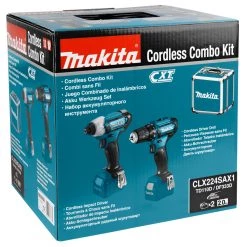 Makita Set CLX224SAX1 Ensemble Combiné - Perceuse Sans Fil DF333 + Visseuse TD110 12V 2.0Ah Li-Ion -Outils sans fil Sales clx224sax1 ensemble combine perceuse sans fil df333 visseuse td110 12v 2 0ah li ion 2