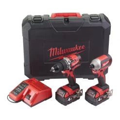 Milwaukee Visseuse à Choc Sans Fil Combo-set M18 CBLPP2A-402C - Perceuse + Visseuse 8 Milwaukee Visseuse à Choc Sans Fil Combo-set M18 CBLPP2A-402C - Perceuse + Visseuse -Outils sans fil Sales combo set m18 cblpp2a 402c perceuse visseuse 2