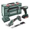 Metabo Comboset 2.2.5 18V 2.0Ah Li-Ion - Perceuse Sans Fil BS18 + Cisaille à Arbustes Et à Gazon SGS 18 LTX Q 685186000 -Outils sans fil Sales comboset 2 2 5 18v 2 0ah li ion perceuse sans fil bs18 cisaille a arbustes et a gazon sgs 18 ltx q 685186000