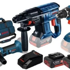 Bosch Bleu Comboset 3 Outils 18V 5.0Ah Li-Ion