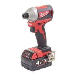 Milwaukee Visseuse à Choc Sans Fil COMPACT BRUSHLESS Visseuse à Chocs Hex M18 CBLID-402C