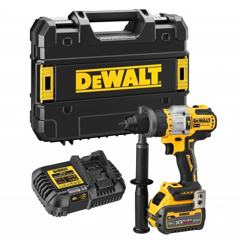 DeWalt Perceuse Visseuse Sans Fil DCD999T1-QW Perceuse/visseuse à Percussion Sans Fil 18V FlexVolt Advantage 6.0Ah En TSTAK 3 DeWalt Perceuse Visseuse Sans Fil DCD999T1-QW Perceuse/visseuse à Percussion Sans Fil 18V FlexVolt Advantage 6.0Ah En TSTAK