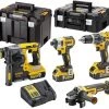 DeWalt Set DCK422P3T Pack Combiné 4 Pièces XR 18 Volt 3 X 5,0 Ah Li-Ion En TSTAK -Outils sans fil Sales dck422p3t pack combine 4 pieces xr 18 volt 3 x 5 0 ah li ion en tstak