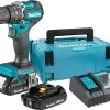 Makita Perceuse Visseuse Sans Fil DHP487RAJ Visseuse- Perceuse à Percussion 18V Dans Makpac -Outils sans fil Sales dhp487raj visseuse perceuse a percussion 18v dans makpac