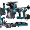 Makita DK0128G601 Combiset - 6 Machines 40V Max 4.0Ah Li-Ion Dans Sac