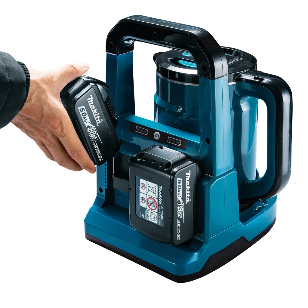 Makita Accu Waterkoker DKT360Z 2 X 18 Volt Chauffe-eau 0,8 Litres Sans Piles Ni Chargeur 8 Makita Accu Waterkoker DKT360Z 2 X 18 Volt Chauffe-eau 0,8 Litres Sans Piles Ni Chargeur – Image 6