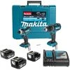Makita Visseuse à Choc Sans Fil DLX2116TX1 Ensemble De 2 Machines 14,4V Li-Ion 5 Ah (DDF470 + DTD134) -Outils sans fil Sales dlx2116tx1 ensemble de 2 machines 14 4v li ion 5 ah ddf470 dtd134