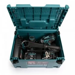Makita DLX2145TJ Set Perceuse à Percussion DHP458 + Visseuse à Chocs DTD152 -Outils sans fil Sales dlx2145tj set perceuse a percussion dhp458 visseuse a chocs dtd152 4