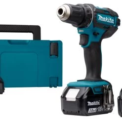 Makita Visseuse à Choc Sans Fil DLX2339J - DDF482 Perceuse Sans Fil DTD156 Clé à Chocs 18V 3.0 AH Li-ion