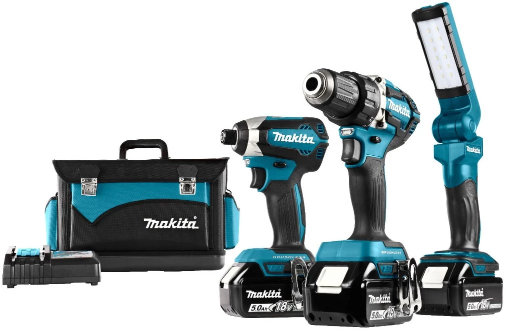 Makita Visseuse à Choc Sans Fil DLX3090TX1 Ensemble De 2 Machines (DDF484 + DTD153) 18V 5,0 AH Li-ion 4 Makita Visseuse à Choc Sans Fil DLX3090TX1 Ensemble De 2 Machines (DDF484 + DTD153) 18V 5,0 AH Li-ion – Image 2