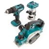 Makita Set DLX3116ZJ - Perceuse à Percussion Sans Fil DHP485 + Fraiseuse Sans Fil DRT50 + Rabot Sans Fil DKP180 18V -Outils sans fil Sales dlx3116zj perceuse a percussion sans fil dhp485 fraiseuse sans fil drt50 rabot sans fil dkp180 18v