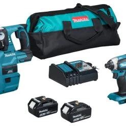 Makita DLX3154TX1 Combo Set 18V 5.0Ah Li-ion 2 Batteries
