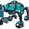 Makita DLX4155TX1 18V 4-machine Combiset 2 X 5,0Ah Li-Ion -Outils sans fil Sales dlx4155tx1 18v 4 machine combiset 2 x 5 0ah li ion