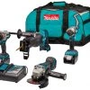Makita DLX4157TX1 Comboset 18V 5.0Ah Li-Ion - 4 Machines Dans Le Sac 2 Makita DLX4157TX1 Comboset 18V 5.0Ah Li-Ion - 4 Machines Dans Le Sac -Outils sans fil Sales dlx4157tx1 comboset 18v 5 0ah li ion 4 machines dans le sac