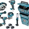 Makita Set DLX8100J Ensemble De Machines 18V 3 X 5,0 Ah - Combo Des Nouveaux 5,0 AH Machines -Outils sans fil Sales dlx8100j ensemble de machines 18v 3 x 5 0 ah combo des nouveaux 5 0 ah machines