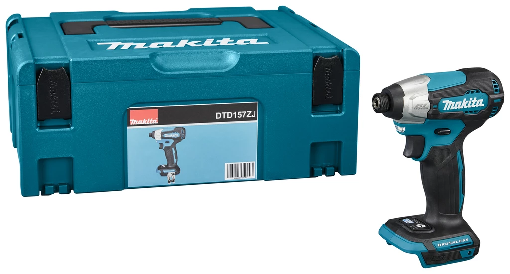 Makita Visseuse à Choc Sans Fil DTD157ZJ Tournevis à Chocs 18V Hors Batteries Et Chargeur En Mbox 2 Makita Visseuse à Choc Sans Fil DTD157ZJ Tournevis à Chocs 18V Hors Batteries Et Chargeur En Mbox