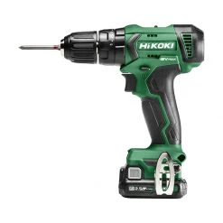 HIKOKI Perceuse Visseuse Sans Fil DV12DAWFZ Perceuse à Percussion Sans Fil 12 Volt 2.5 Ah Li-Ion + 5 Ans De Garantie Du Revendeur