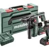 Metabo Set Ensemble Combiné 2.5.2 18V 4.0/2.0Ah Li-Ion - BS18LT BL Perceuse Sans Fil + BH18LTX BL 16 Marteau 685182000 -Outils sans fil Sales ensemble combine 2 5 2 18v 4 0 2 0ah li ion bs18lt bl perceuse sans fil bh18ltx bl 16 marteau 685182000