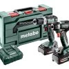 Metabo Set Ensemble Combiné 2.9.2 18V 5.2Ah/2.0Ah Li-Ion - BS18 L BL Perceuse Sans Fil + SSW18 LT 300 BL Clé à Chocs 685202000 -Outils sans fil Sales ensemble combine 2 9 2 18v 5 2ah 2 0ah li ion bs18 l bl perceuse sans fil ssw18 lt 300 bl cle a chocs 685202000