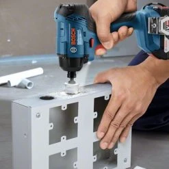 Bosch Bleu Visseuse à Choc Sans Fil GDR 18V-160 Visseuse à Chocs 18V Dans L-Boxx 06019G5100 -Outils sans fil Sales gdr 18v 160 visseuse a chocs 18v dans l boxx 06019g5100 2