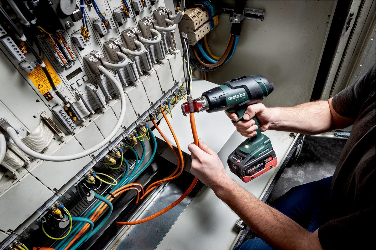 Metabo Décapeur Thermique Sans Fil HG 18 LTX 500 Pistolet à Air Chaud Sans Fil 18V Hors Batteries Et Chargeur 610502850 4 Metabo Décapeur Thermique Sans Fil HG 18 LTX 500 Pistolet à Air Chaud Sans Fil 18V Hors Batteries Et Chargeur 610502850 – Image 2