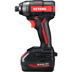 Keyang Visseuse à Choc Sans Fil ID18BLA Clé à Chocs Accu 18V - 5.0Ah - Sans Balais