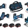 Bosch Bleu Set Kit De 5 Outils 18V 4,0Ah Li-Ion 0615990L59 -Outils sans fil Sales kit de 5 outils 18v 4 0ah li ion 0615990l59