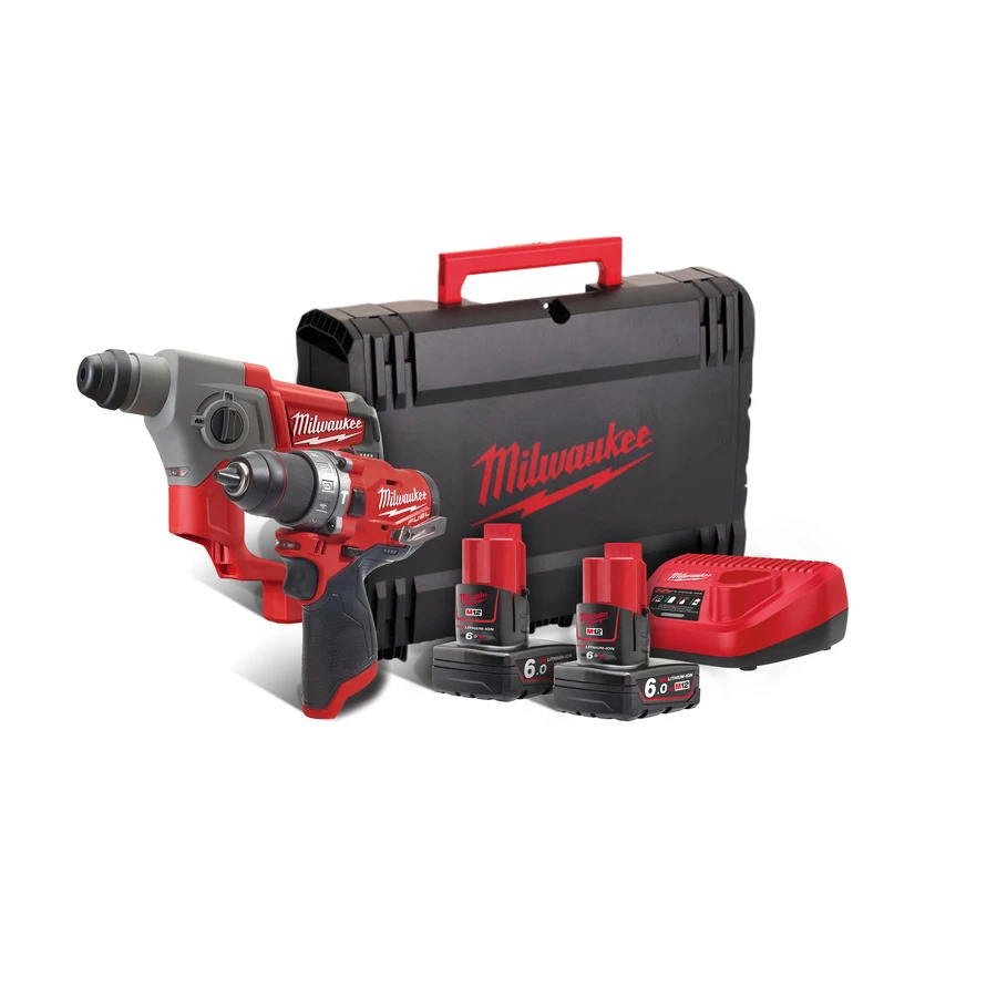 Milwaukee Set M12 FUEL™ Powerpack FPP2B-602X 3 Milwaukee Set M12 FUEL™ Powerpack FPP2B-602X