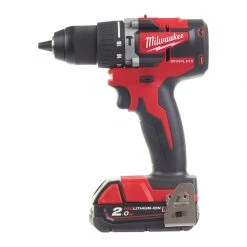 Milwaukee Perceuse Visseuse Sans Fil M18 COMPACT BRUSHLESS Perceuse à Percussion CBLPD-202C