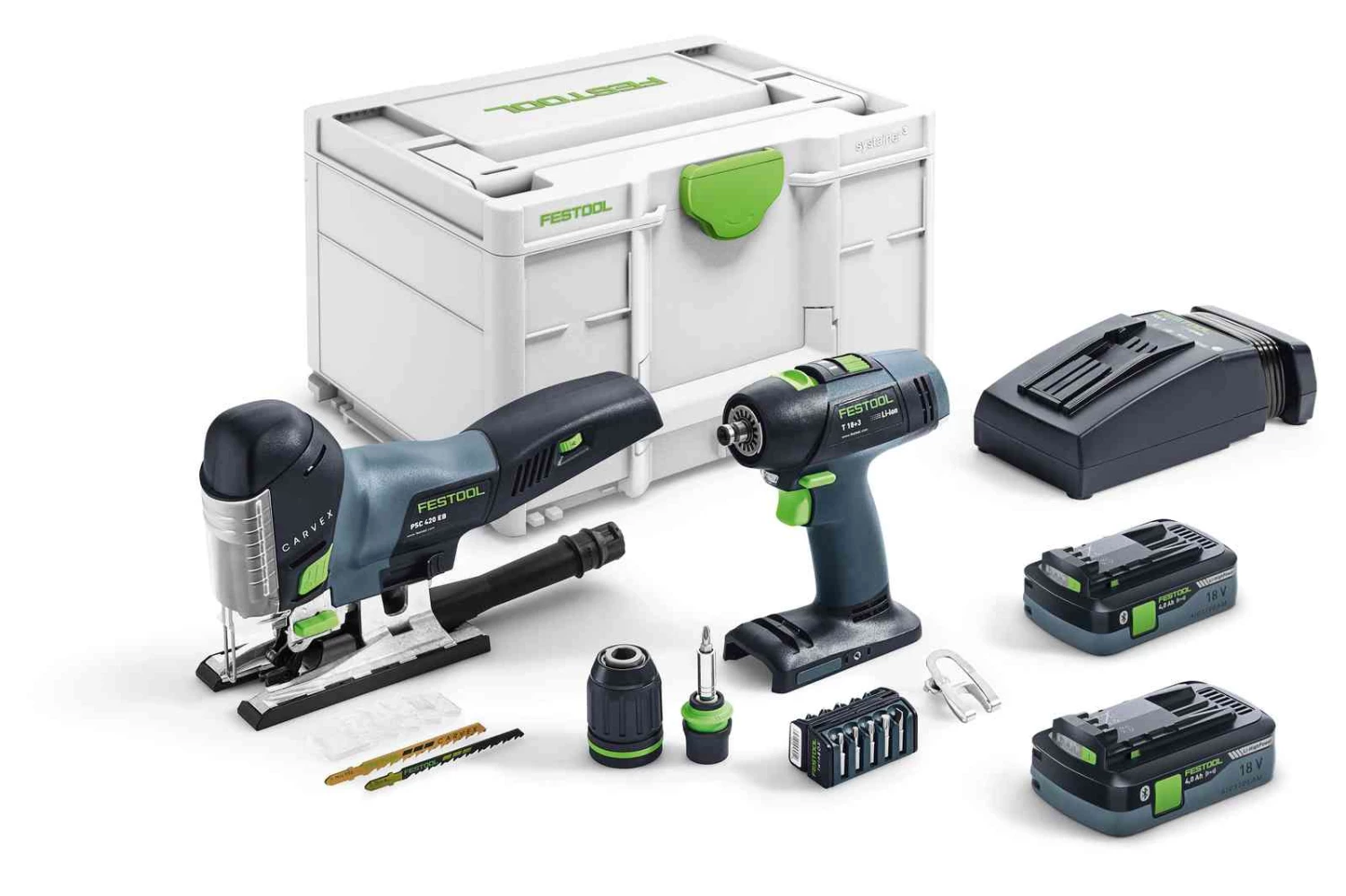 Festool Set De Montage Sans Fil T 18+3/PSC 420 I-Set 576529 3 Festool Set De Montage Sans Fil T 18+3/PSC 420 I-Set 576529