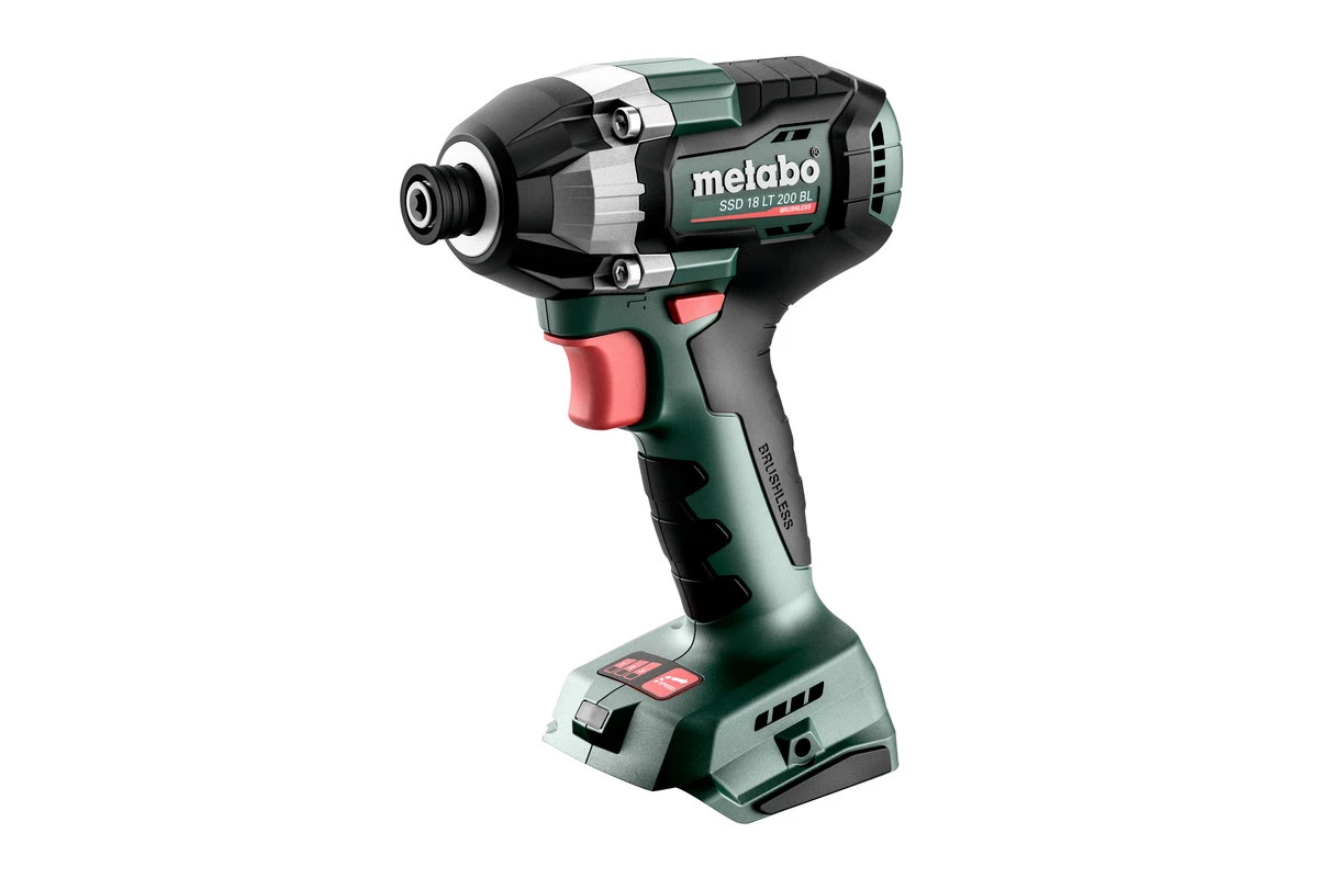 Metabo Visseuse à Choc Sans Fil SSD 18 LT 200 BL Tournevis Sans Fil 18V Corps 602397850 3 Metabo Visseuse à Choc Sans Fil SSD 18 LT 200 BL Tournevis Sans Fil 18V Corps 602397850